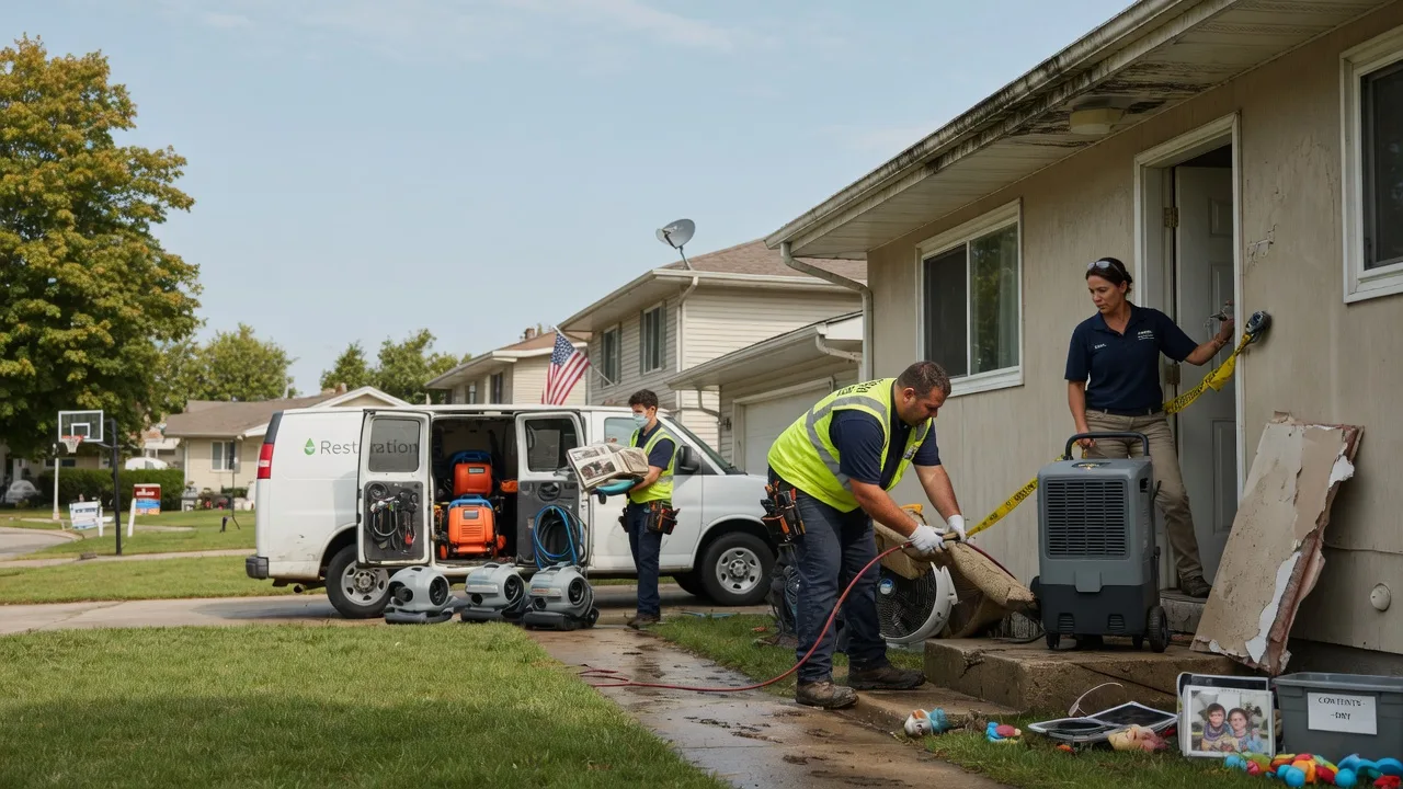 Water Damage Restoration in Adamsville, OH near me